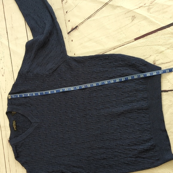 Joseph & Lyman sweater, 100% merino wool, v-neck, size XL, unisex - Picture 4 of 10